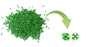 Экологически чистый газовый резиновый наполнитель / охлаждающий наполнитель для искусственной травы