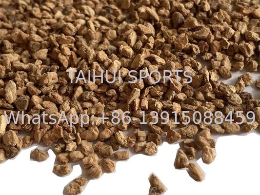 Ультрафиолетоустойчивый органический газон для наполнения 0,5-2 мм Корковые гранулы для легкой установки на спортивных полях