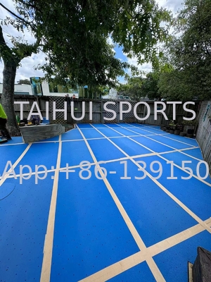 Система синтетического газона с ударными подушками TAIHUI для детских площадок