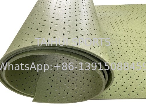 TAIHUI T2510G Ударная подушка подкладка Легкий дизайн Отличная абсорбция ударов Настраиваемая длина ролика Высокая долговечность Зеленый / Настраивать