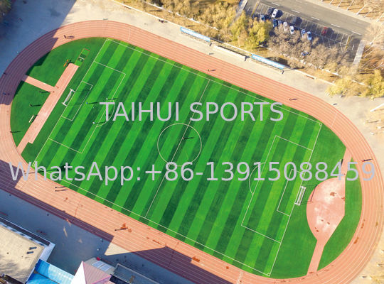 Сертифицированный FIFA амортизирующий подложка с настраиваемой толщиной и дизайном с алмазными отверстиями для искусственной травы
