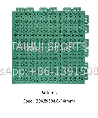 Высокопроизводительные ПП-замыкающие напольные плитки для спортивных кортов Быстрая доставка и конкурентоспособная цена