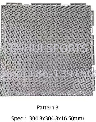 Waterproof High Compression Resistance Easy To Install PP Interlocking Floor Tiles for Basketball Tennis Soccer Courts