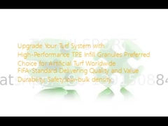 Улучшить систему газона с высокопроизводительными гранулами наполнения TPE Предпочтительный выбор искусственного газона по всему миру ФИФА-стандарт обеспечивает качество и ценность Прочность, безопасность, низкая плотность